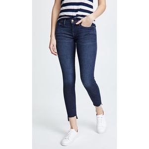 FRAME Le Skinny de Jeanne Stagger Hem Jeans Sz 28